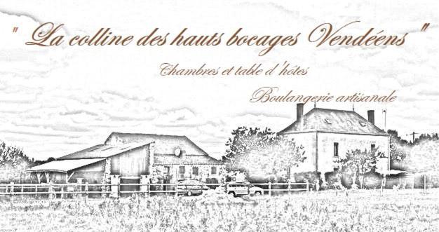 La Colline Des Hauts Bocages Vendeens Hotell Mouchamps Exteriör bild